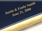 white enamel & bronze engravable personalized Crib Medal baptism gift